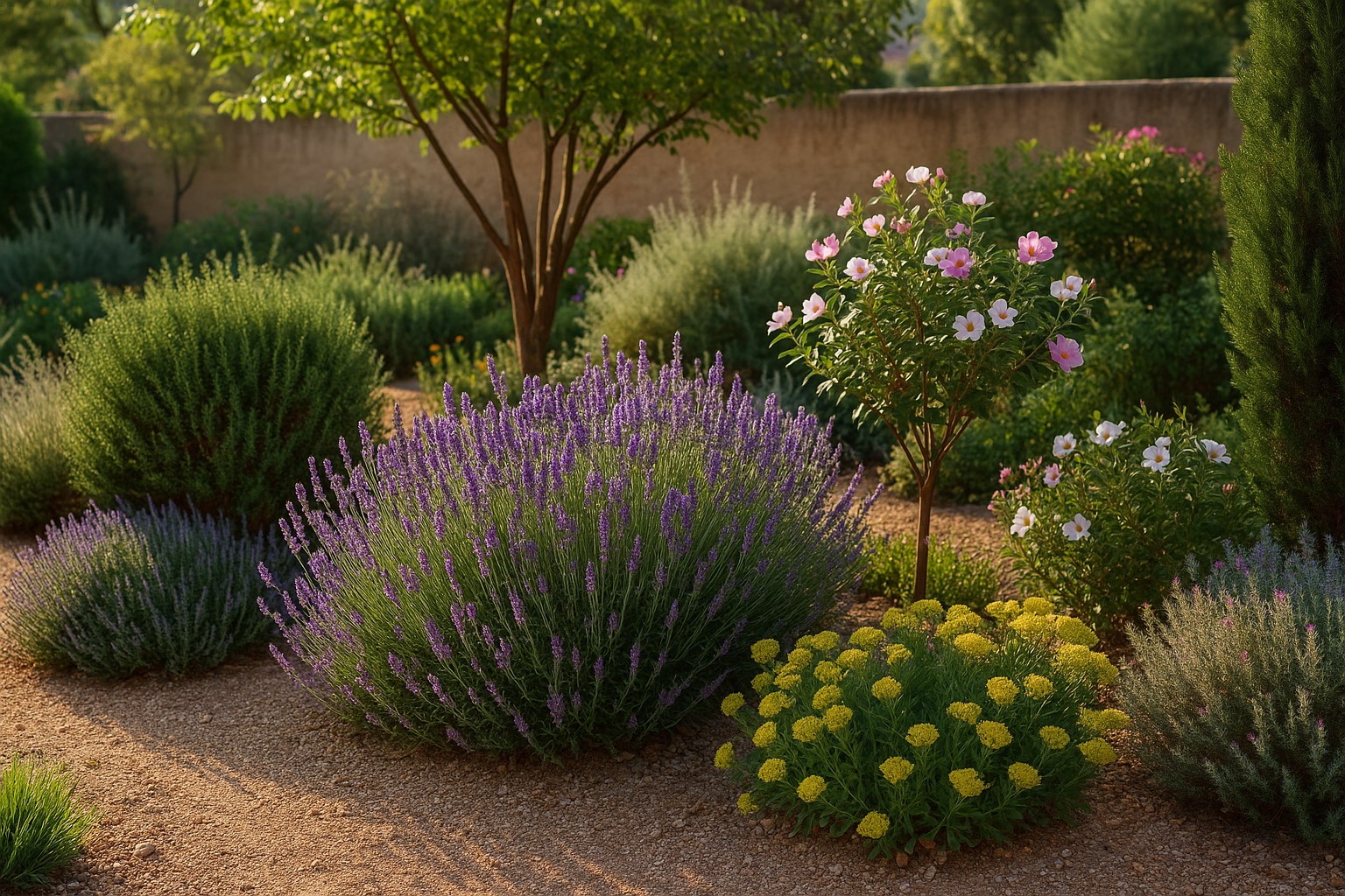 ¿Qué plantas autóctonas usar en jardines sostenibles de Madrid?